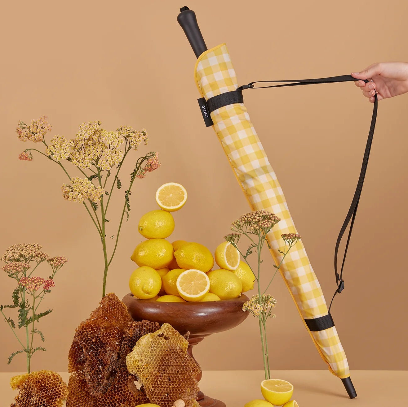 Blunt Classic 120cm Umbrella | Lemon & Honey