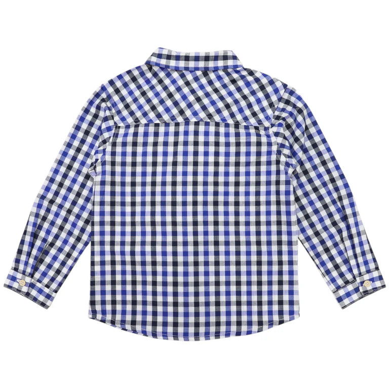 Korango Check Shirt | Navy