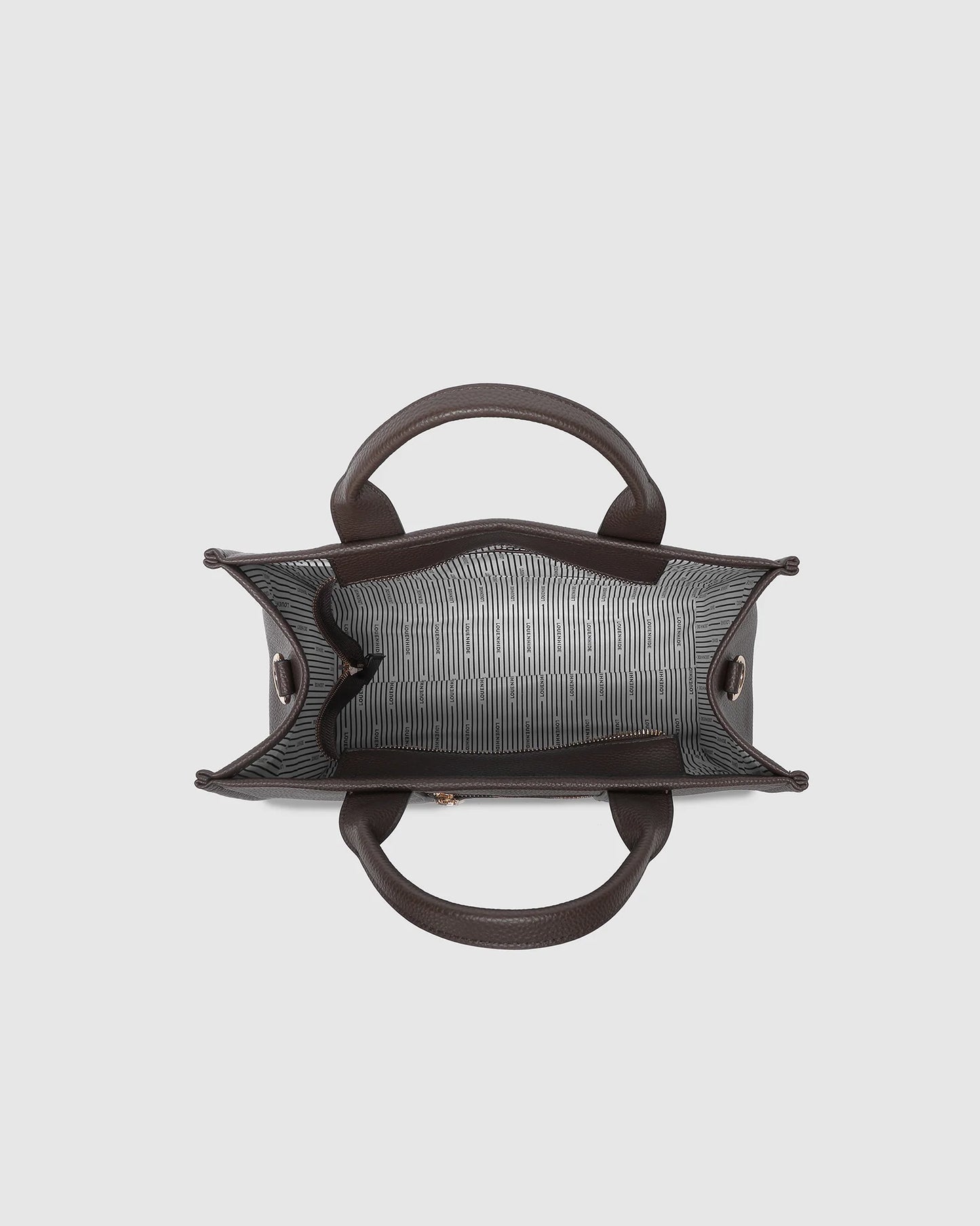Louenhide Manhattan Tote Bag- Chocolate