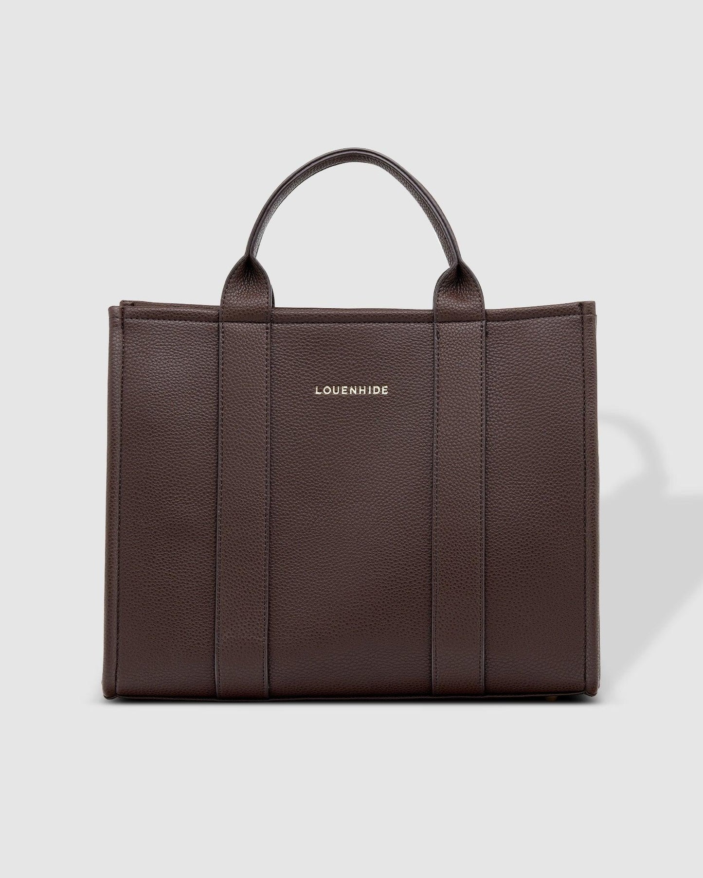 Louenhide Manhattan Tote Bag- Chocolate