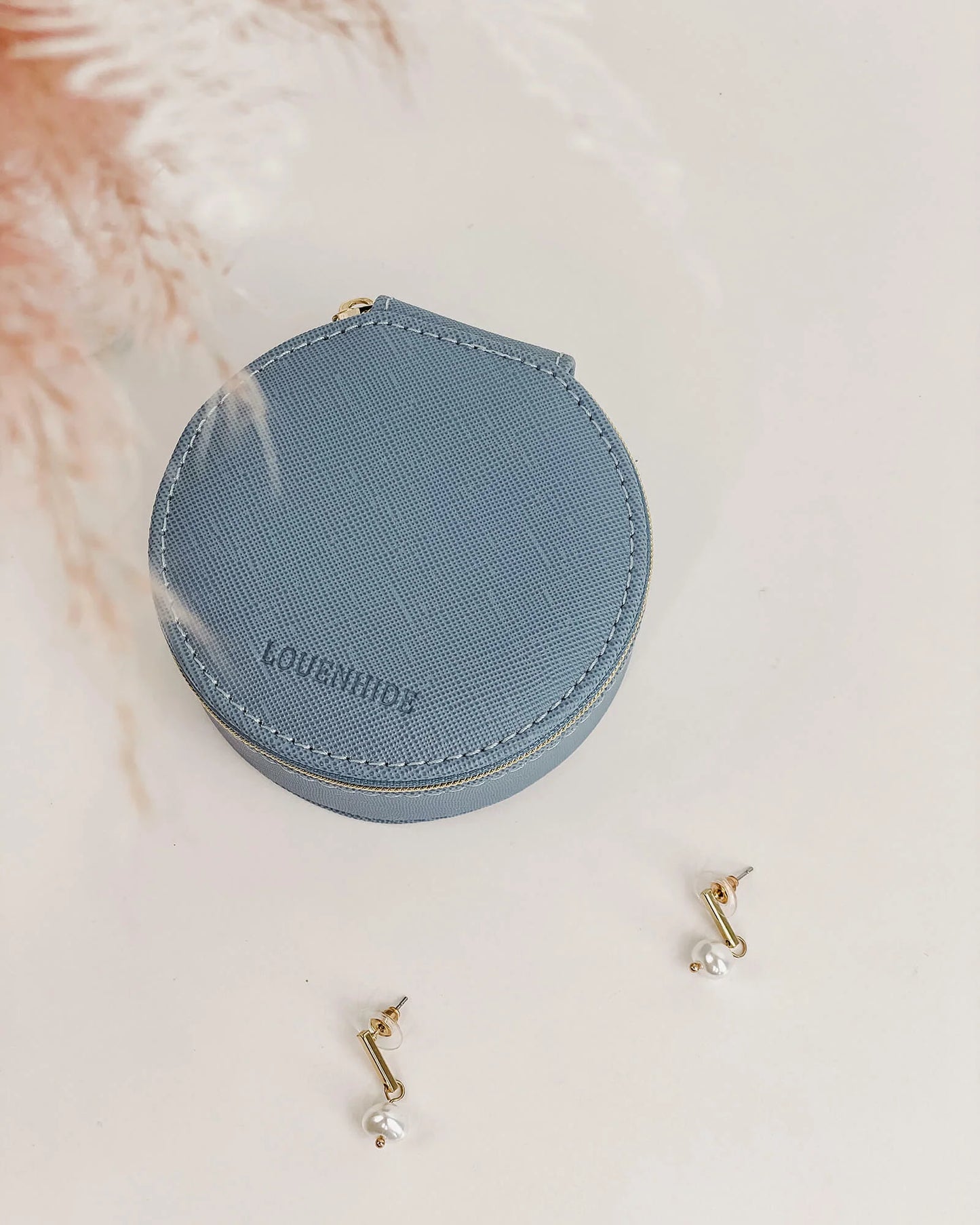 Louenhide Sisco Jewellery Box - Cloudy Blue