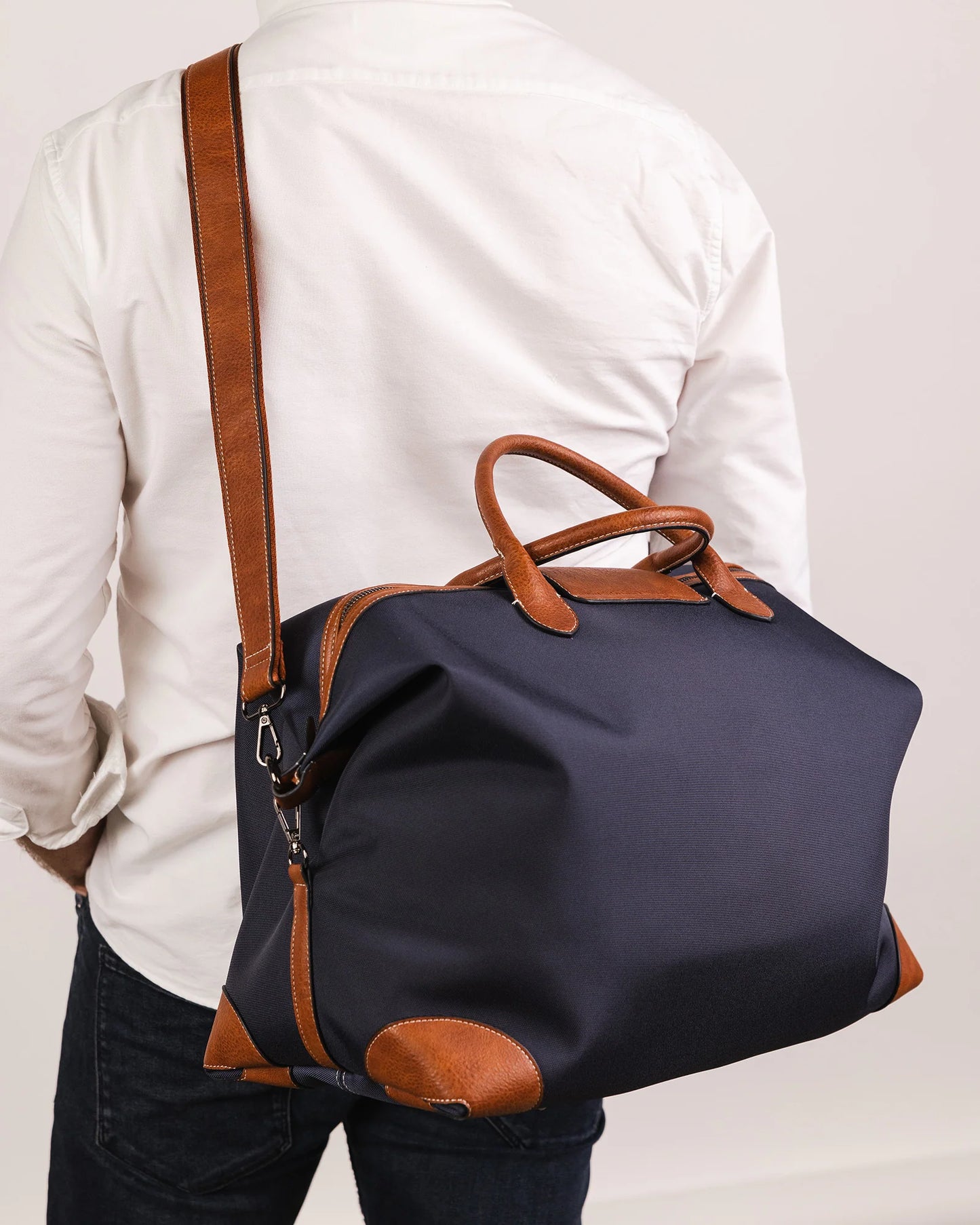 Louenhide Hamilton Nylon Weekender Bag - Navy