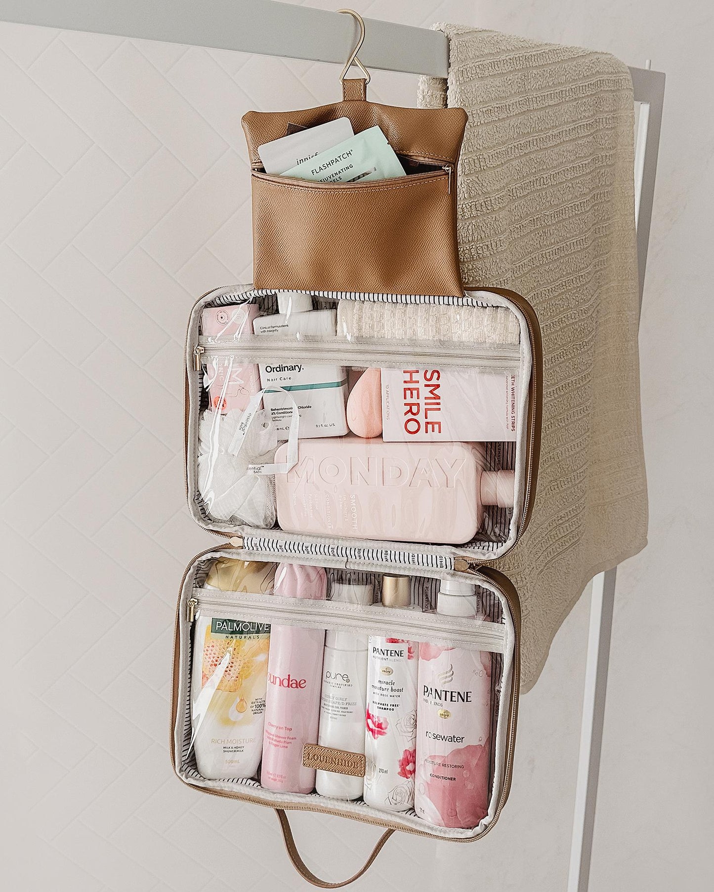 Louenhide Baby Emma Cosmetic Case | Camel