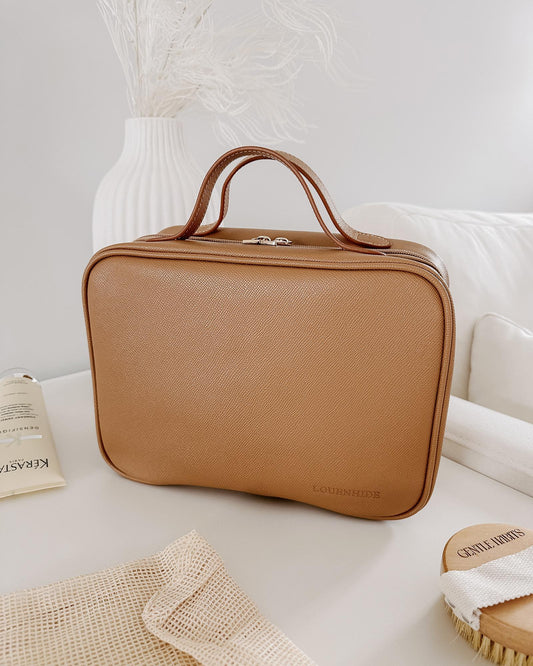 Louenhide Baby Emma Cosmetic Case | Camel