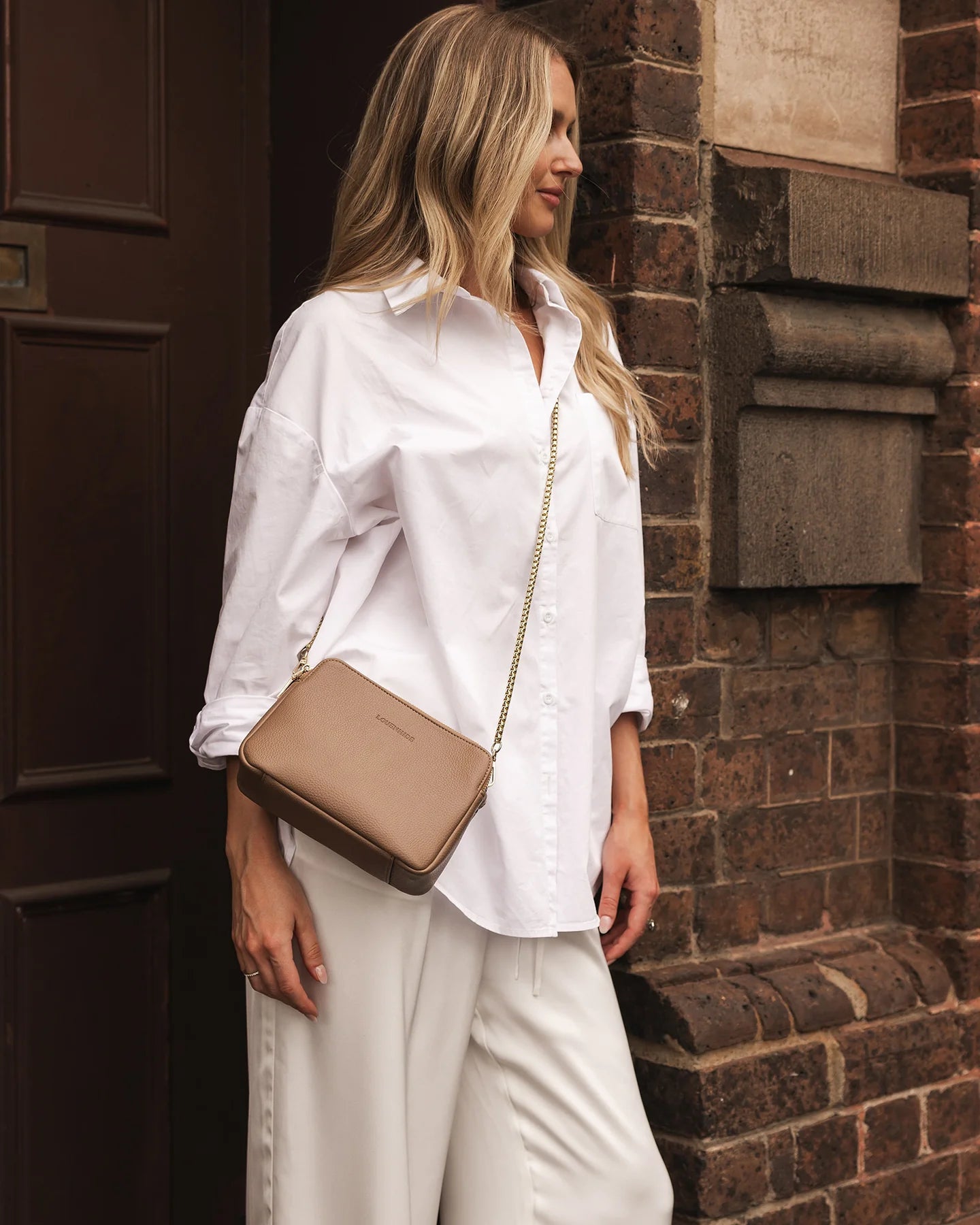 Louenhide Elle Crossbody Bag | Coffee