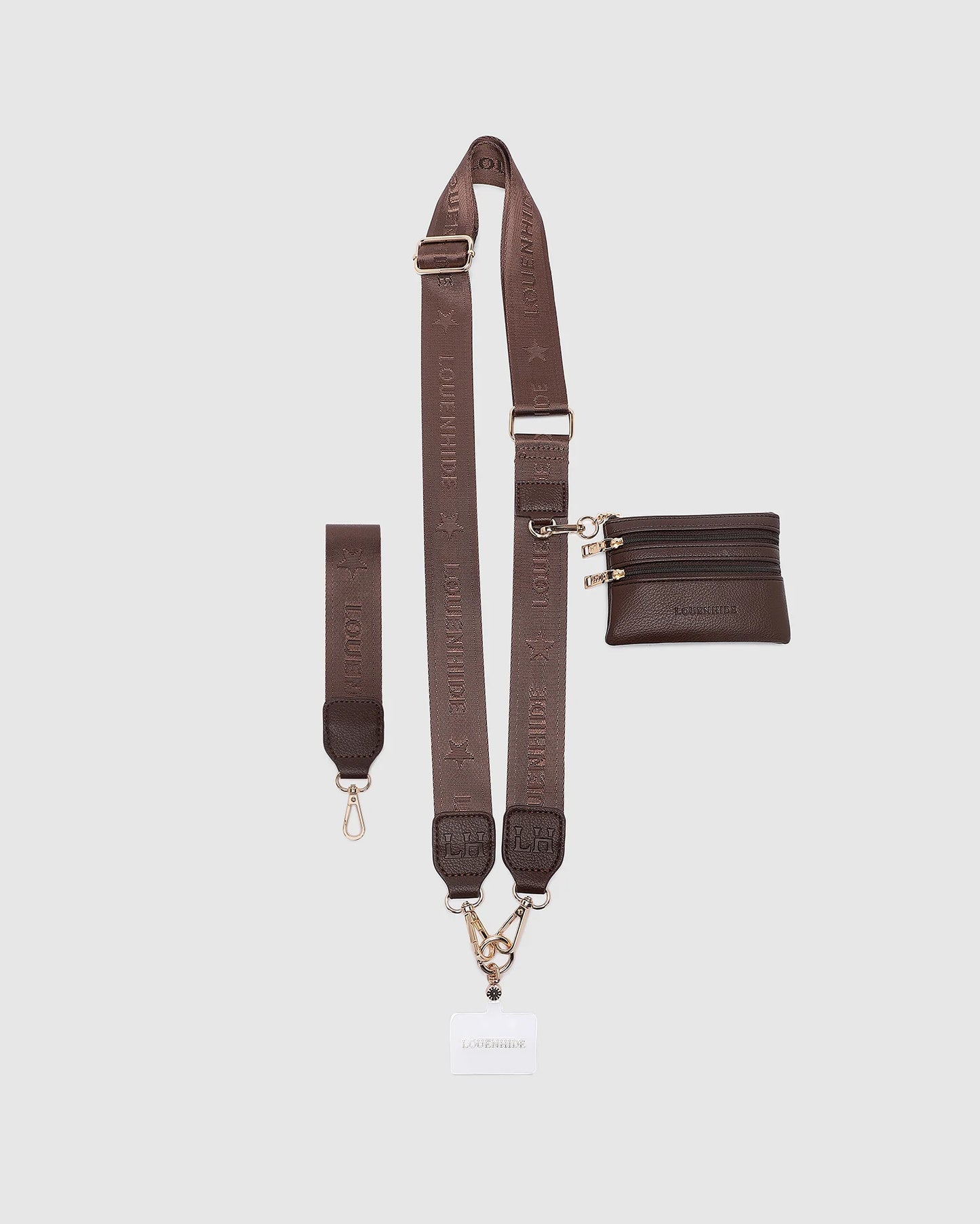 Louenhide Mia Phone Converter Strap - Chocolate