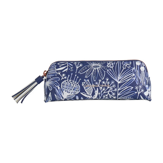 Vanity Bag | Navy Natives Print