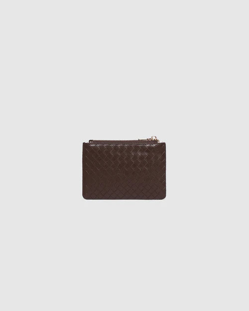 Louenhide Kuta Purse - Woven Chocolate