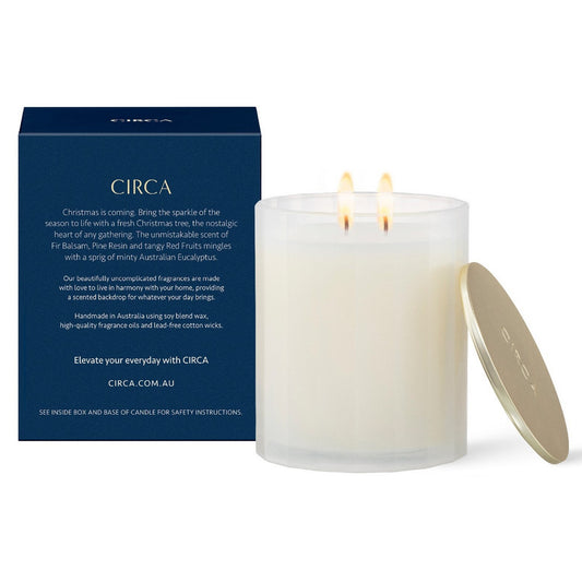 Circa Pine & Snow Gum Soy Candle 350g