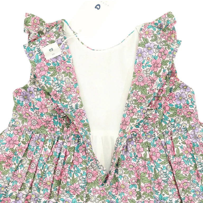 Korango Bold Floral Dress - Pink