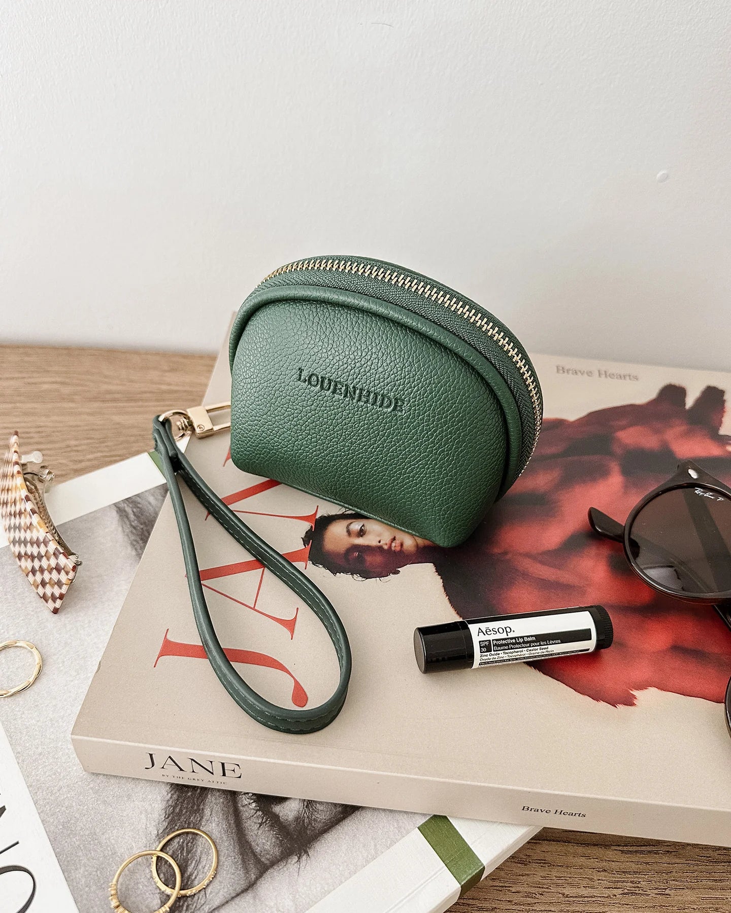 Louenhide Paige Purse | Forest Green