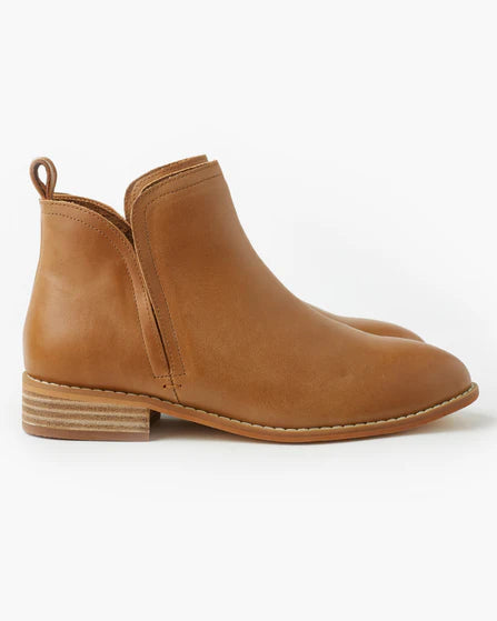 Douglas Leather Boot | Tan