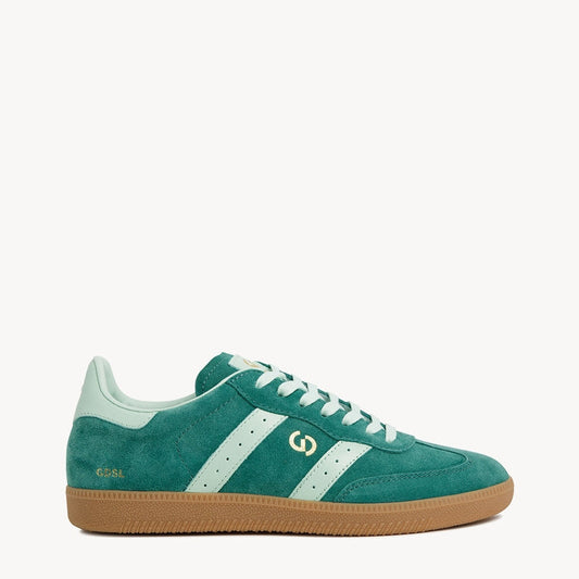 Goodsole 2001 Parallel - Green Suede / Mint Leather
