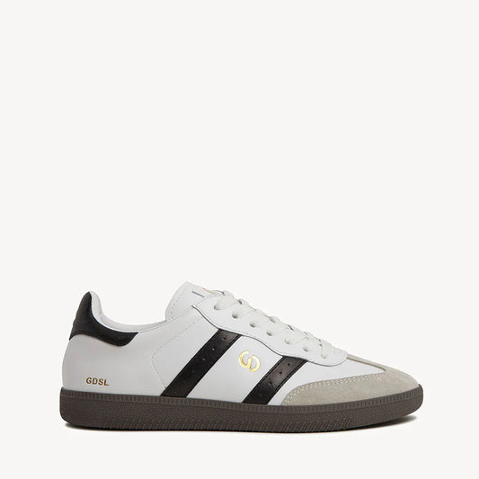 Goodsole 2001 Parallel - White / Black Leather