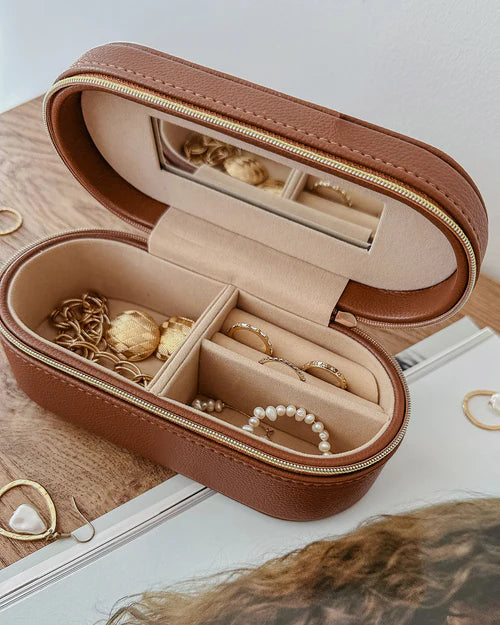 Louenhide Charlee Jewellery Box - Tan