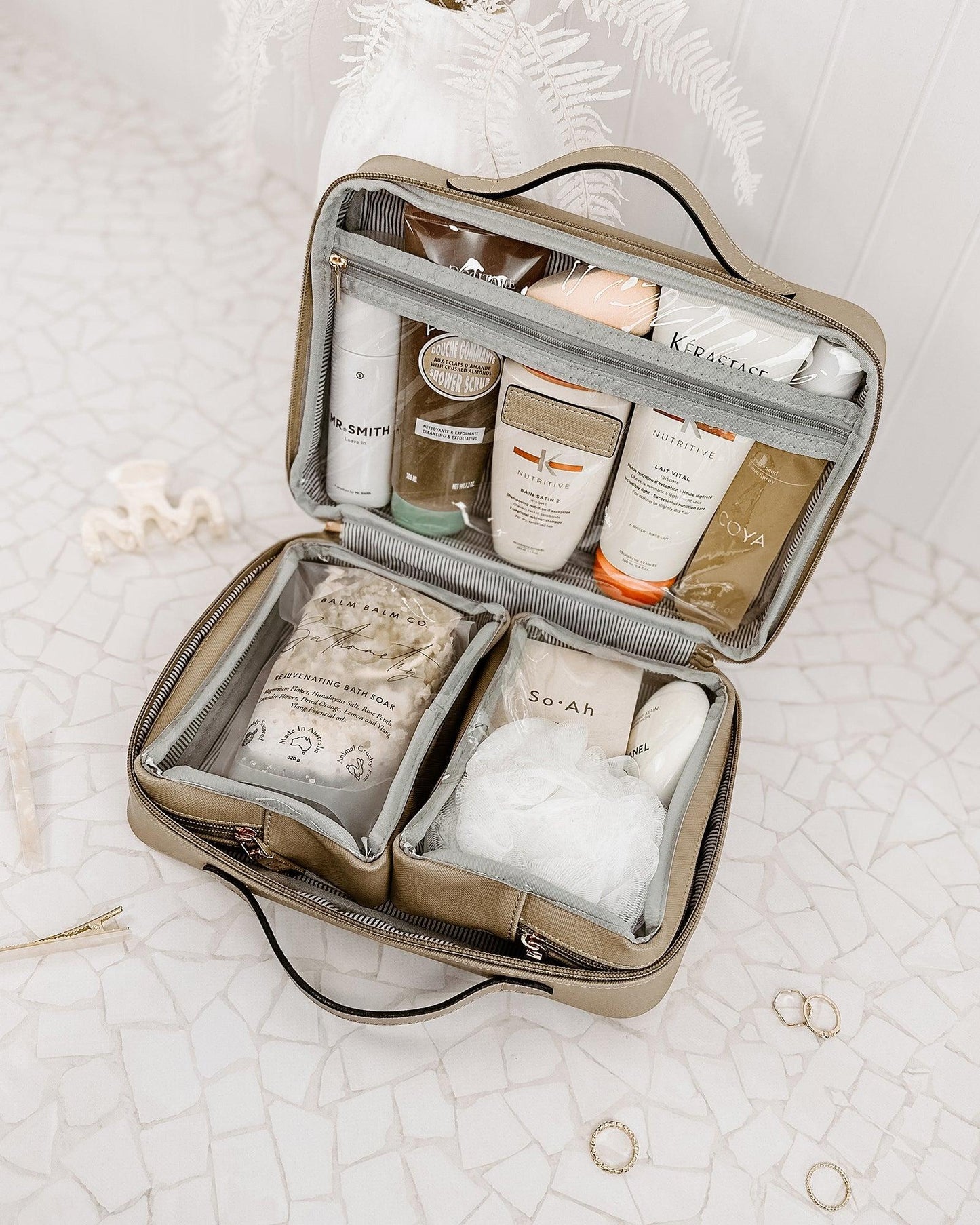 Louenhide Georgie Cosmetic Case | Coffee