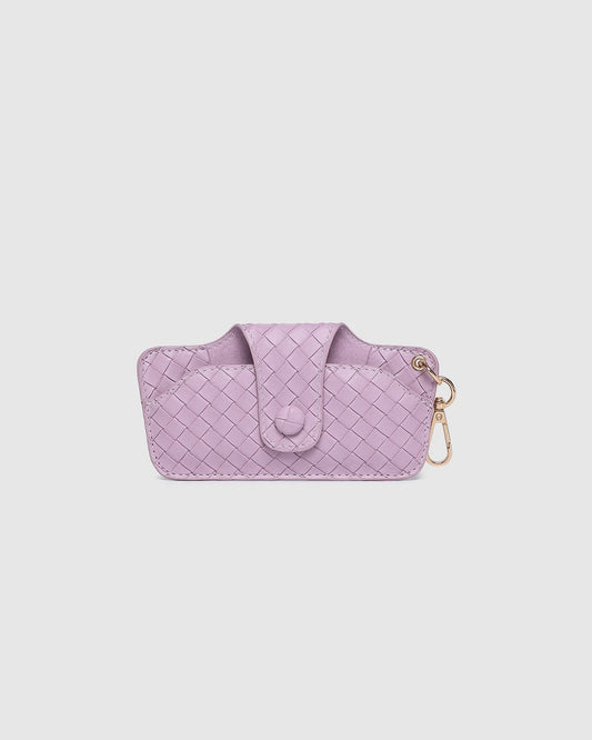 Louenhide Skittle Sunglass Case - Woven Lilac