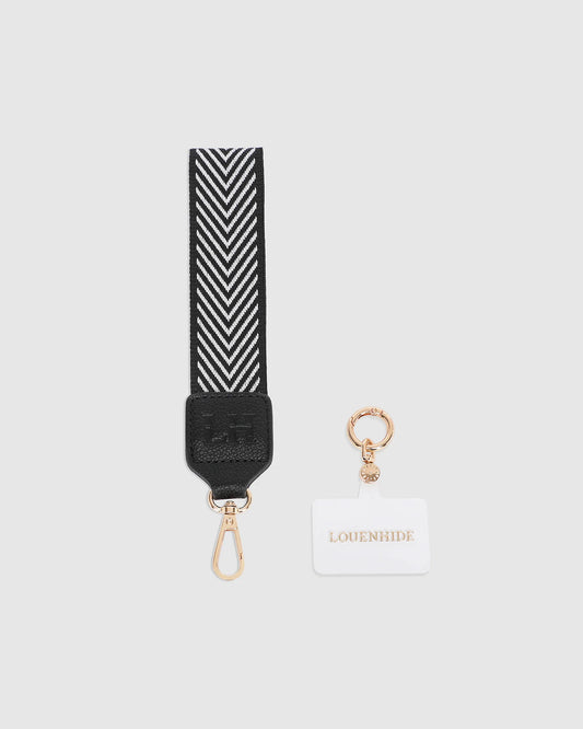 Louenhide Iris Keyring with Phone Attachment - Black