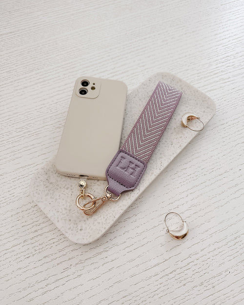 Louenhide Iris Keyring with Phone Attachment - Lilac
