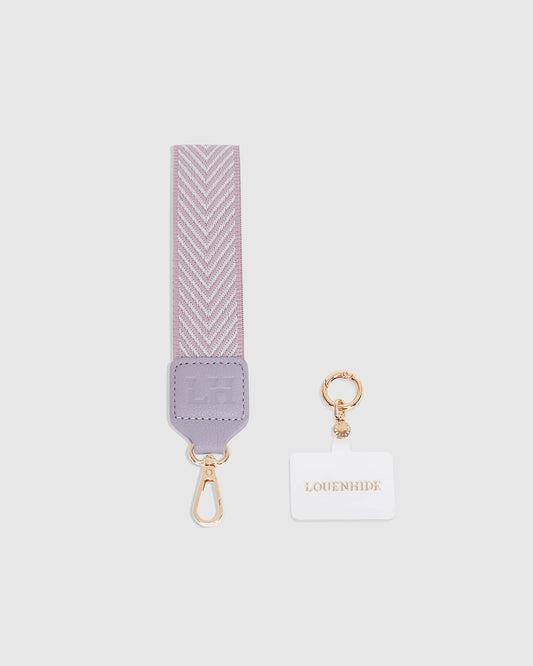 Louenhide Iris Keyring with Phone Attachment - Lilac