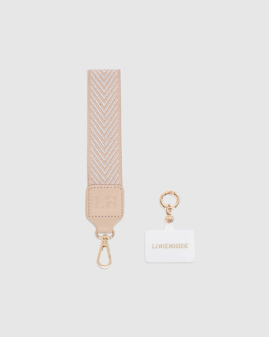 Louenhide Iris Keyring with Phone Attachment - Pink