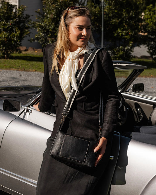 Louenhide Havana Crossbody Bag - Black