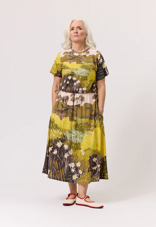 Nancybird Esti Tie Dress- Daisy Field