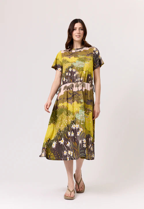 Nancybird Esti Tie Dress- Daisy Field