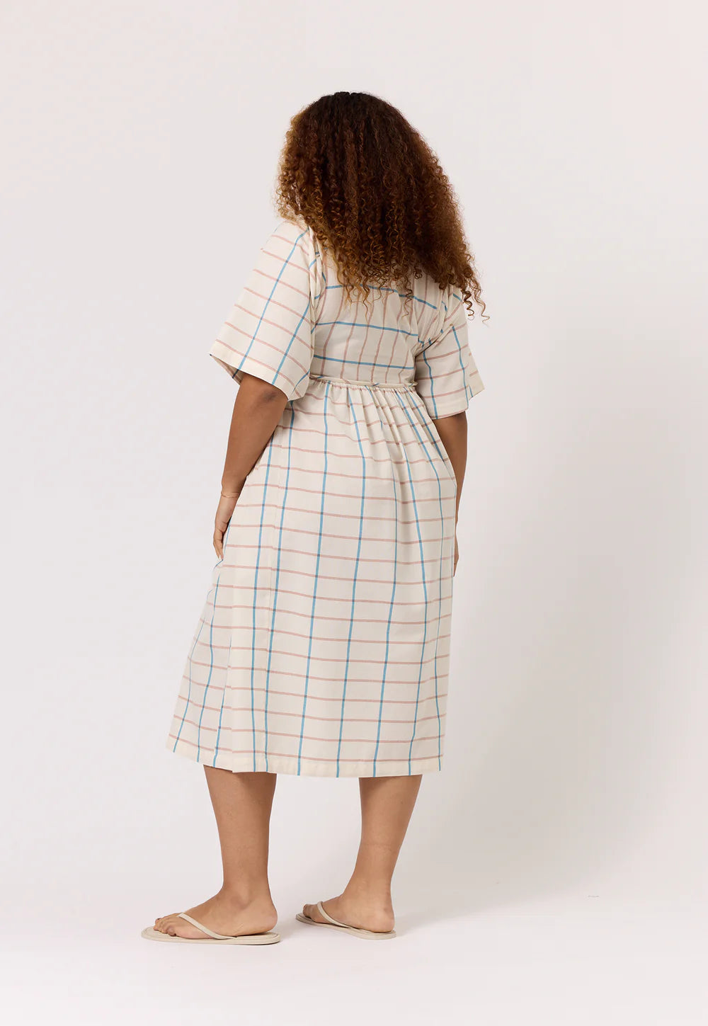 Nancybird Athena Dress | Cream Check