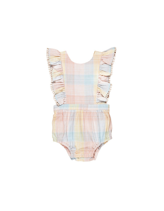 Huxbaby Rainbow Ruffle Playsuit