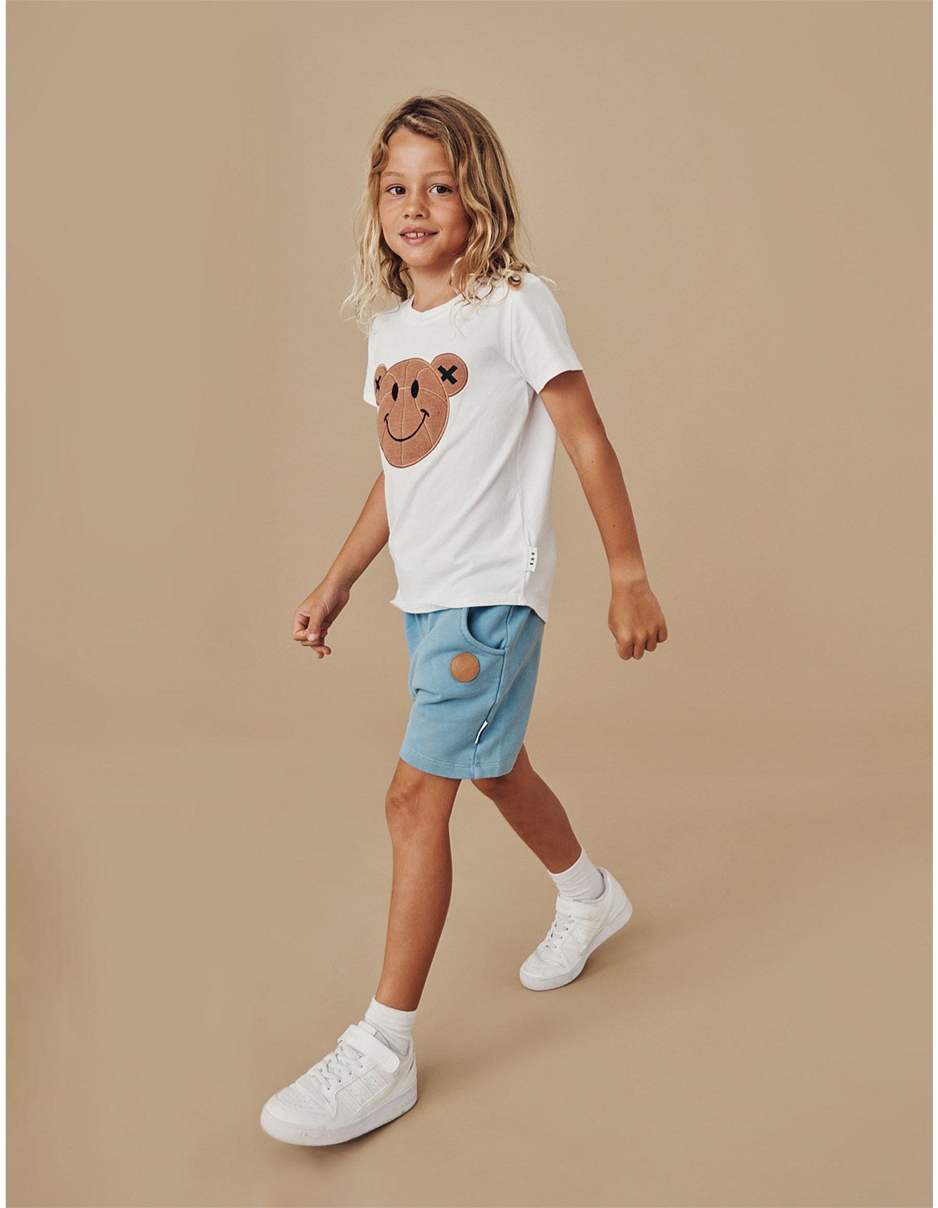 Huxbaby Vintage Terry Slouch Short