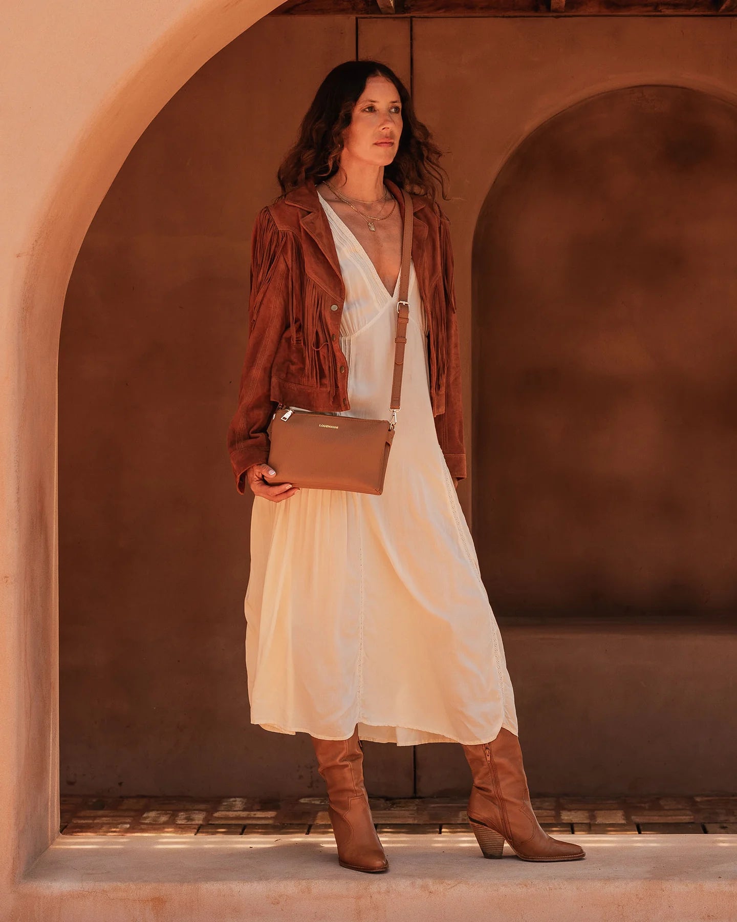 Louenhide Millie Crossbody Bag | Caramel