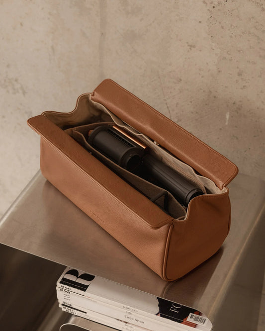 Louenhide Margot Hair Tool Travel Case - Toffee