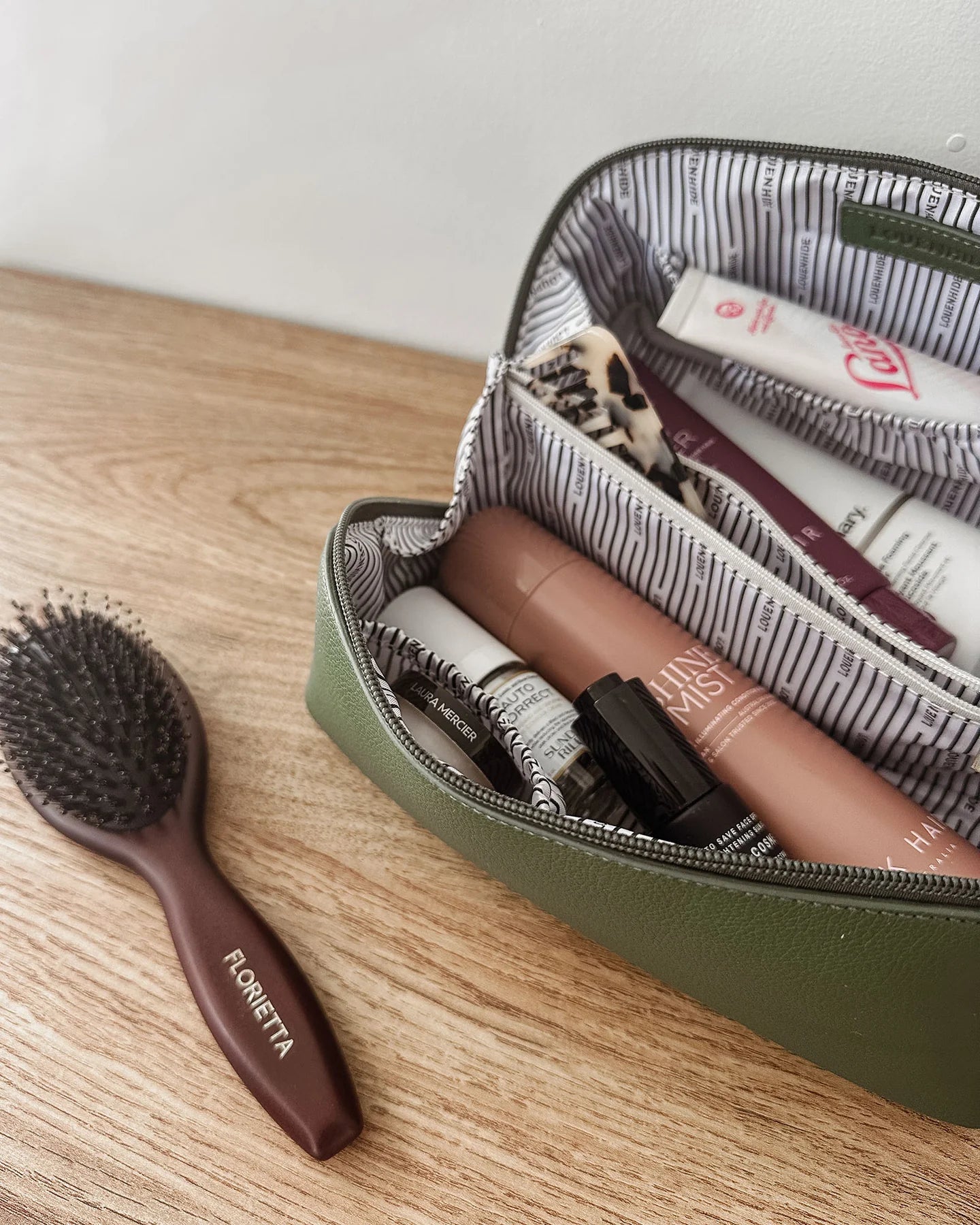 Louenhide Mary Cosmetic Bag - Olive