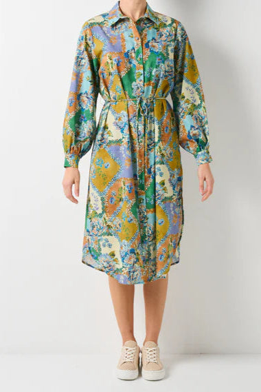 Etienne Dress | Peony Patchwork