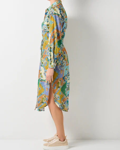 Etienne Dress | Peony Patchwork
