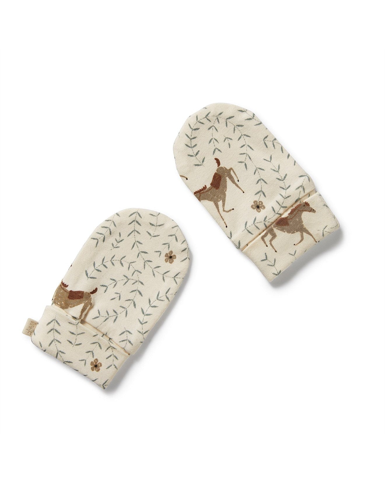 Wilson & Frenchy Trixie Horse Organic Mittens