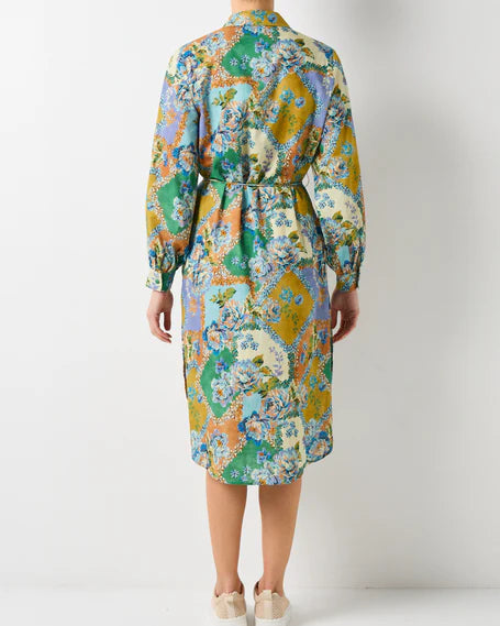 Etienne Dress | Peony Patchwork