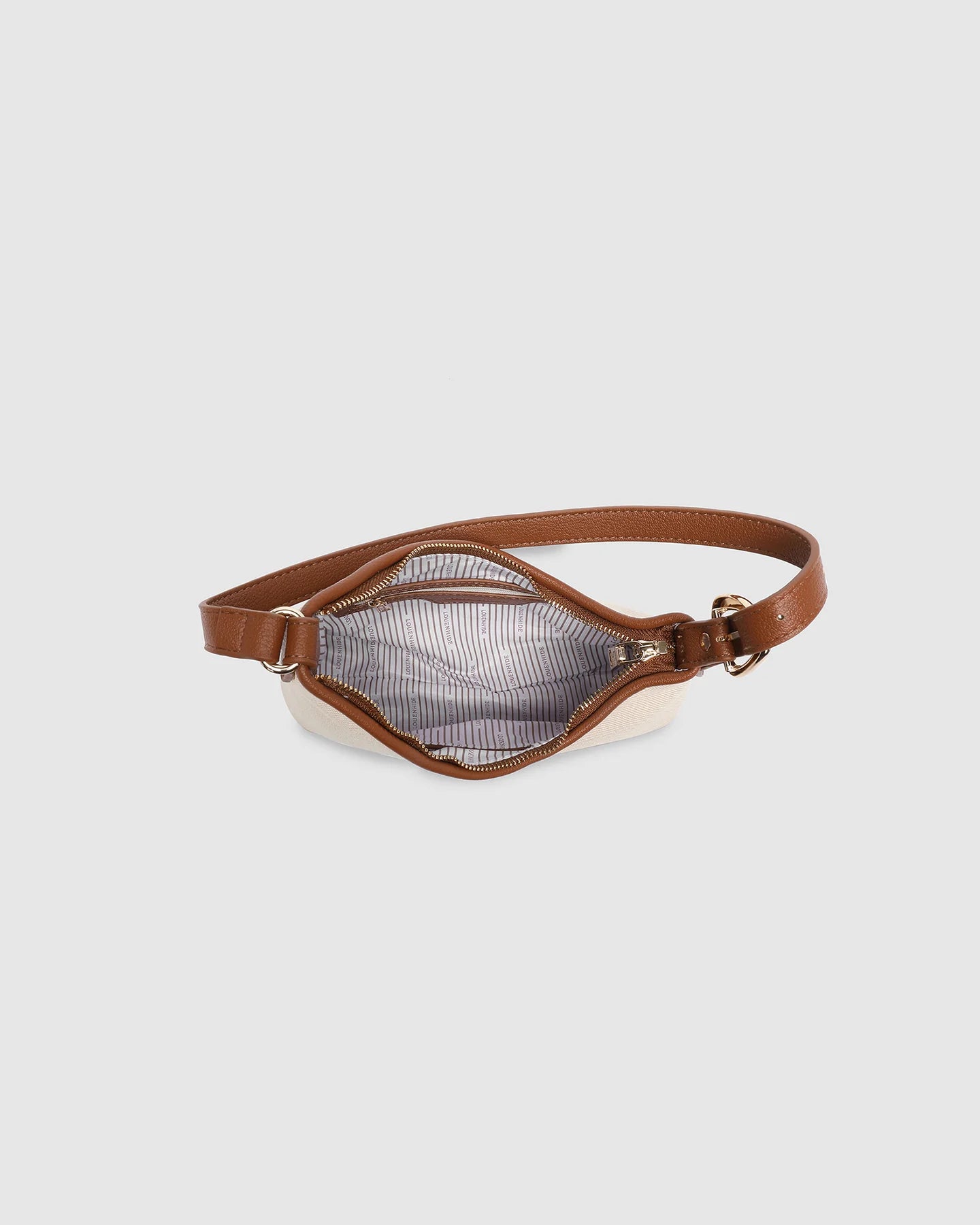 Louenhide Amelia Shoulder Bag - Canvas/Tan