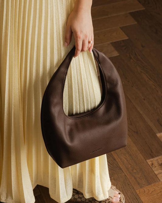 Louenhide Mini Monaco Shoulder Bag - Chocolate