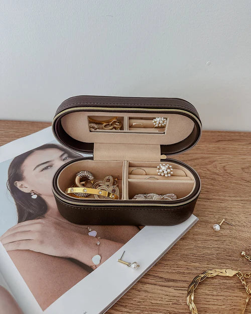 Louenhide Charlee Jewellery Box - Chocolate