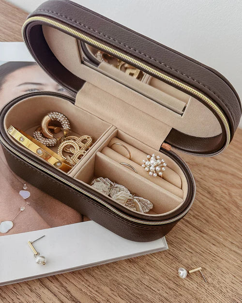Louenhide Charlee Jewellery Box - Chocolate