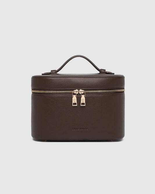 Louenhide Juliette Vanity Case - Chocolate
