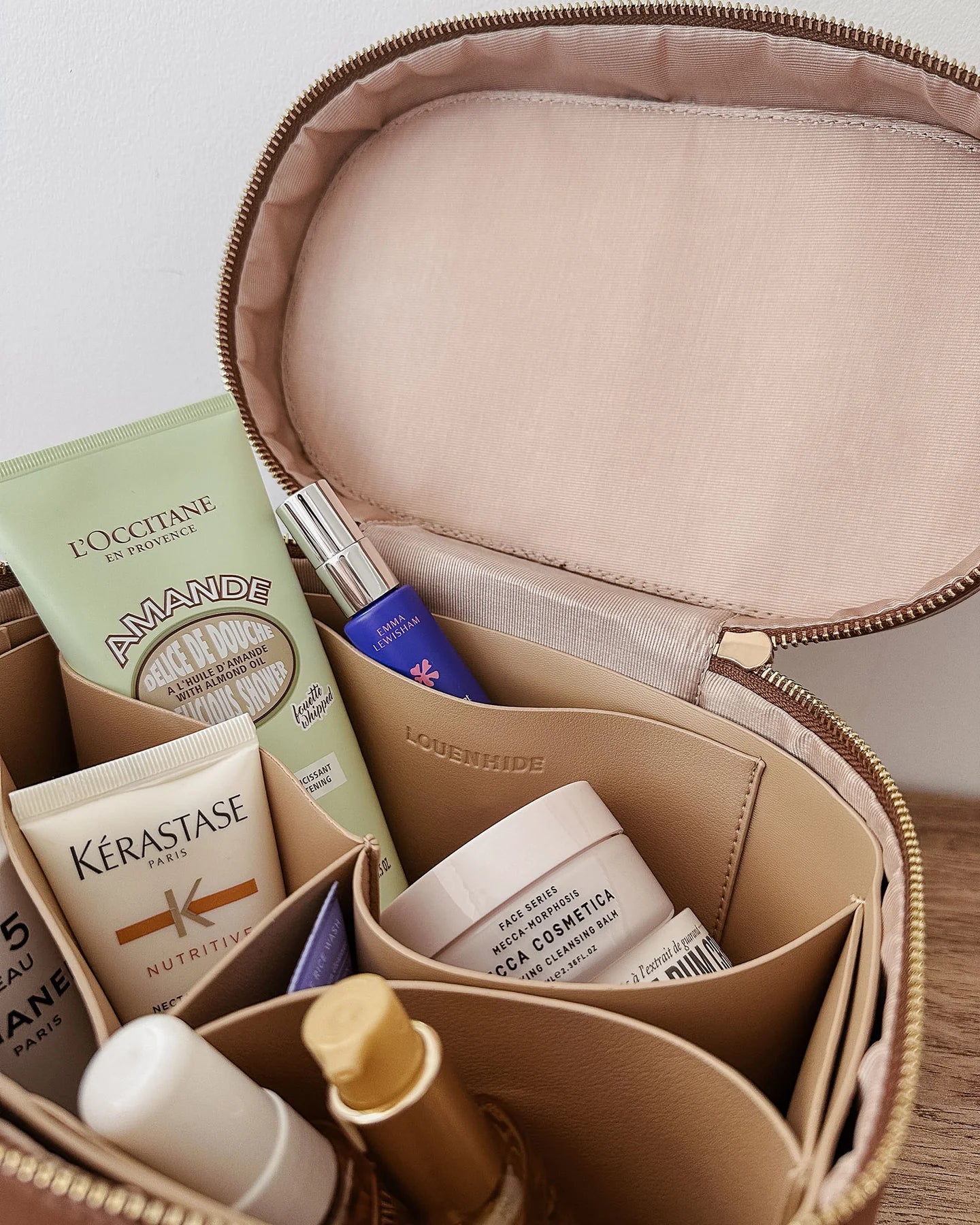 Louenhide Juliette Vanity Case - Tan