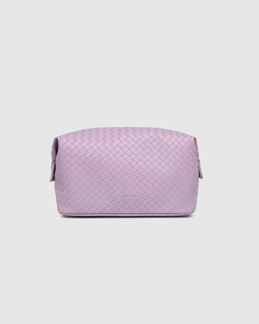 Louenhide Lucinda Woven Cosmetic Case - Lilac