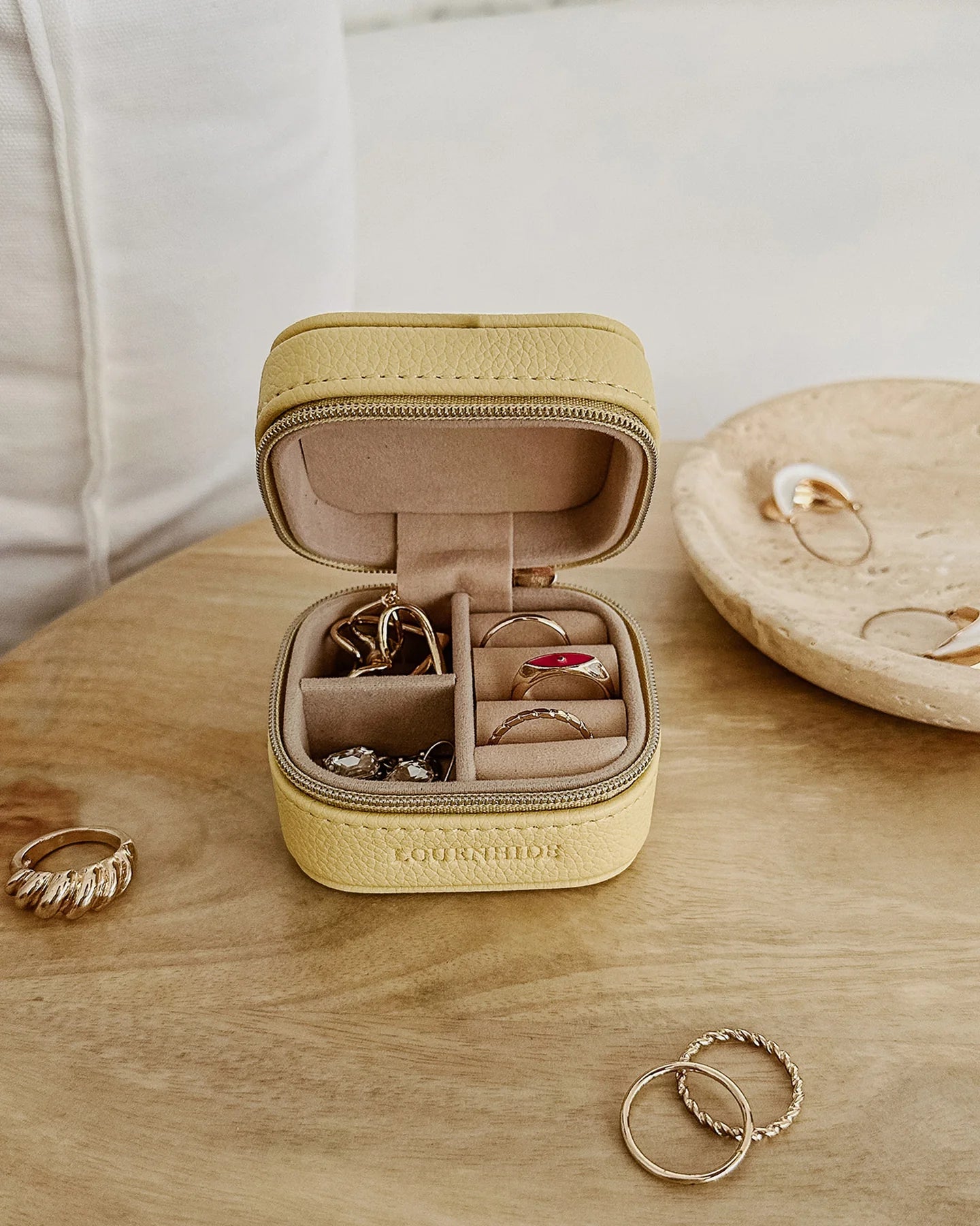 Louenhide Tottie Jewellery Box - Butter Yellow