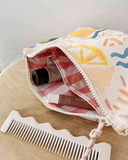 Louenhide Carly Pouch - Lemon Print