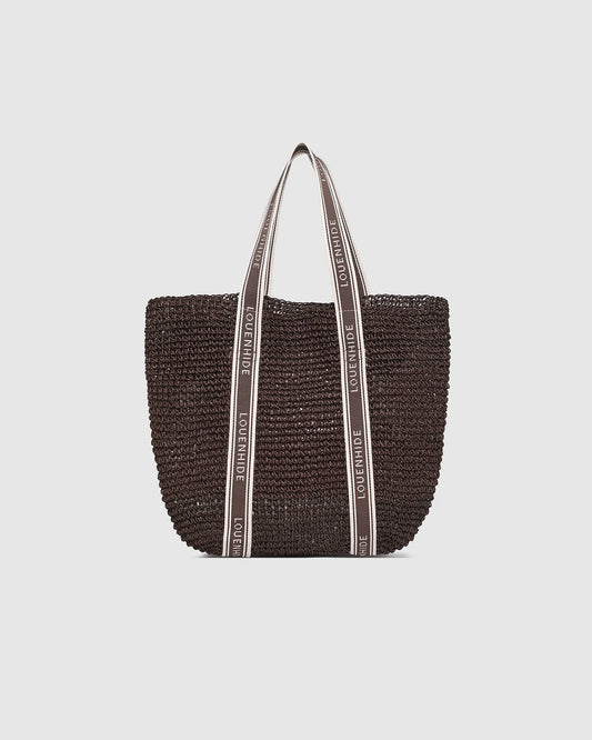 Louenhide Bali Beach Bag - Chocolate