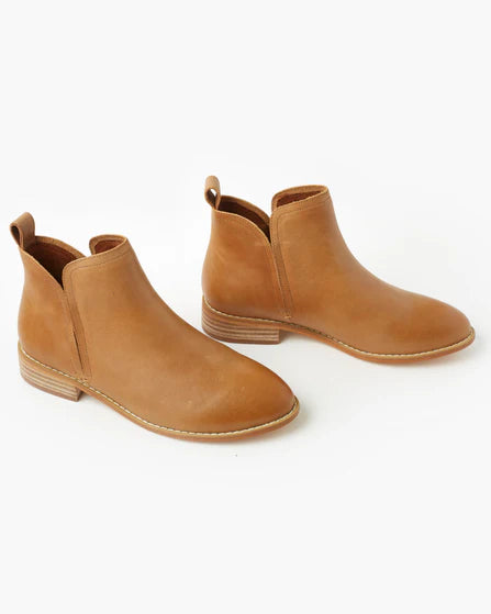 Douglas Leather Boot | Tan