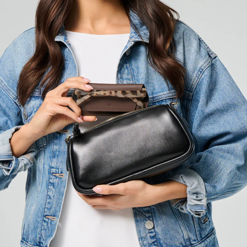 Fox & Leo Glasses Case - Chocolate